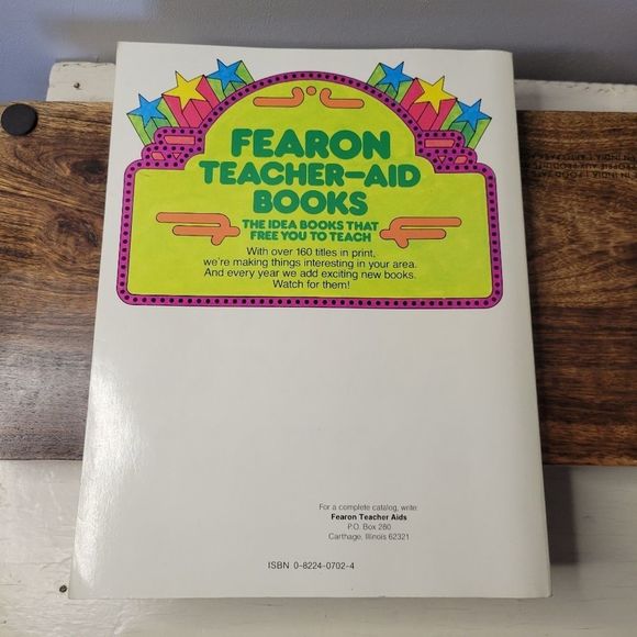 The Big Fearon Bulletin Board 1978 Elementary Book Vintage Teaching Aid - Picture 3 of 8